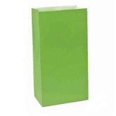 Green Treat Bags - The Party Room